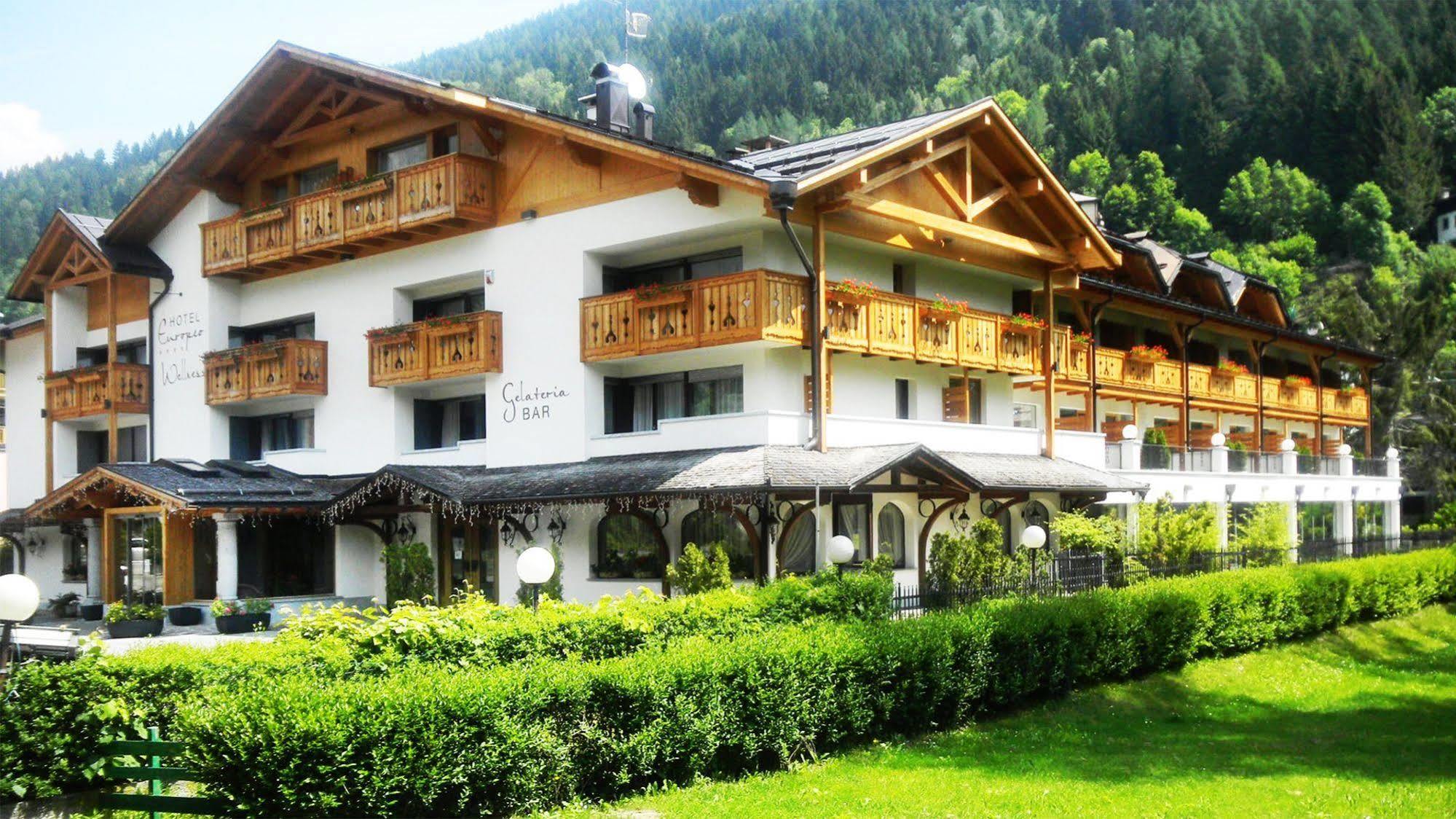 Hotel Europeo Alpine Charme & Wellness Pinzolo Exterior photo